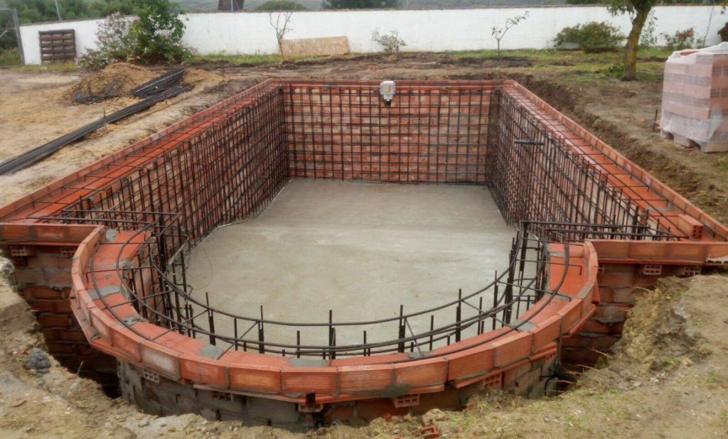 swimming pool construction details