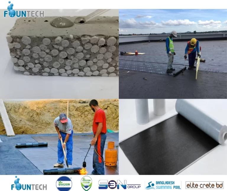 Heatproofing in Bangladesh, Roof Heatproofing, Thermal Insulation Bangladesh, Fountech, Ducon Construction Chemicals, Solar Reflective Coating, Energy Efficiency Bangladesh, Industrial Heat Insulation