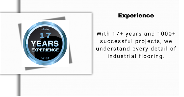 17 years flooring experience