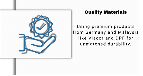 Quality flooring materials