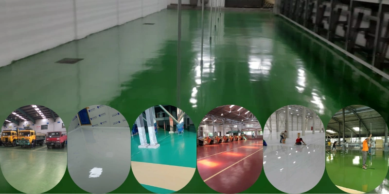Industrial Epoxy flooring application in Bangladesh