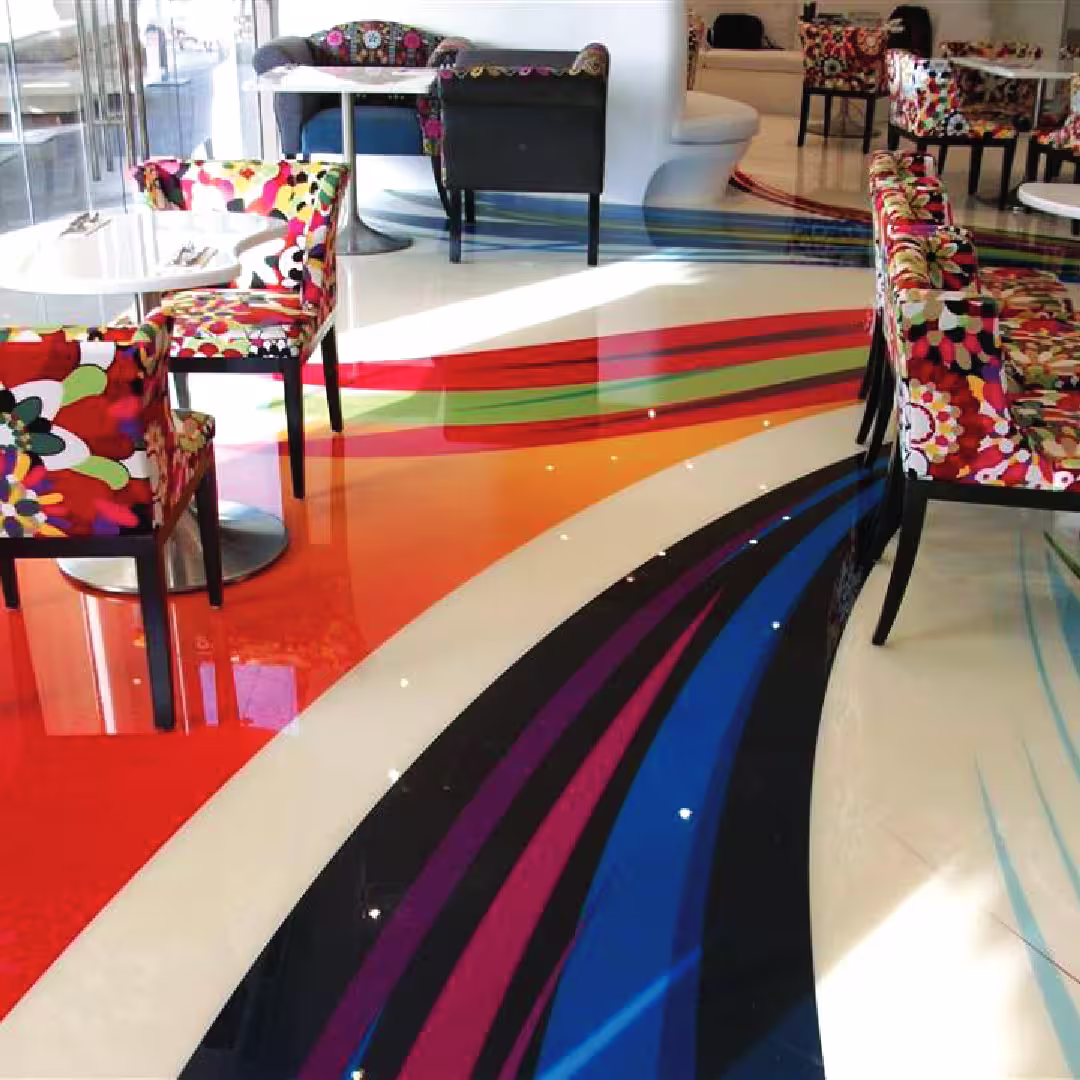 3D Epoxy Decorative Floor