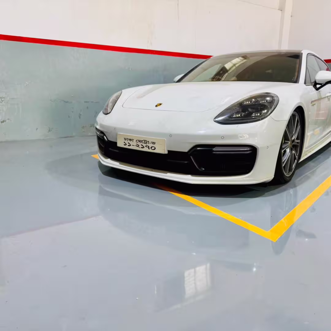 Epoxy car parking flooring