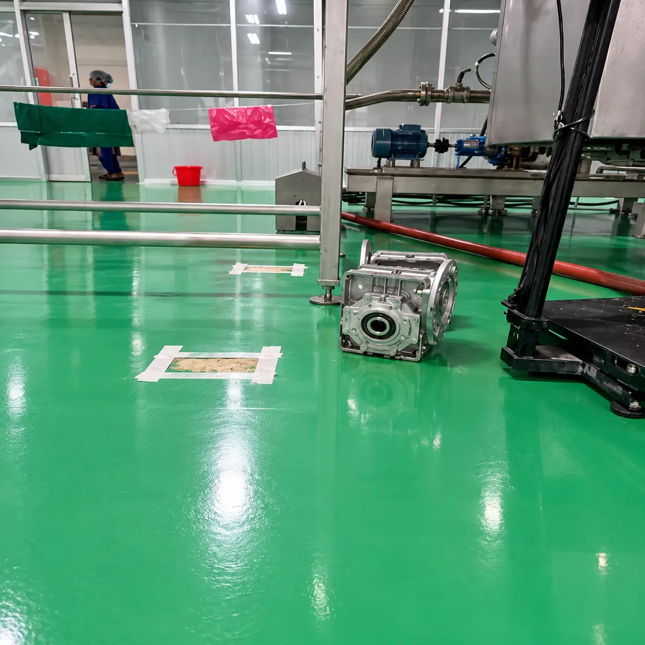Green Industrial Floor