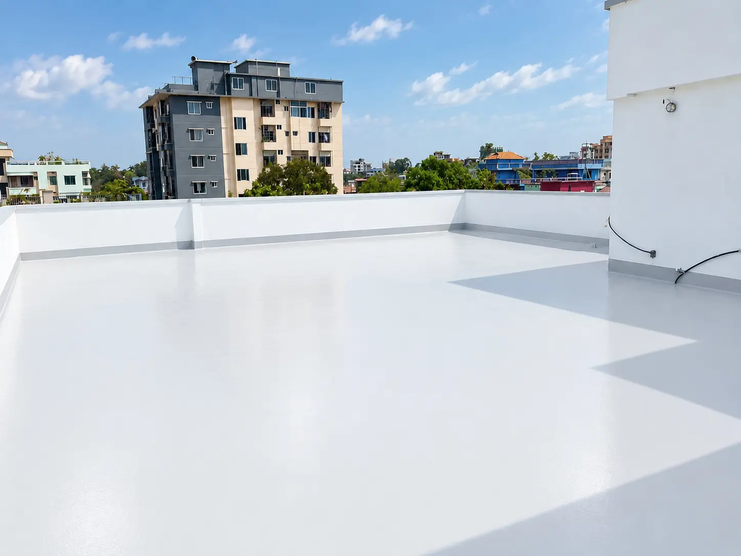 Roof waterproofing in Bangladesh by Fountech