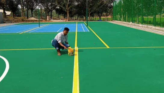 Sports flooring solution by Fountech