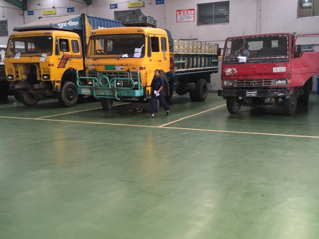 car parking flooring solution in Bangladesh