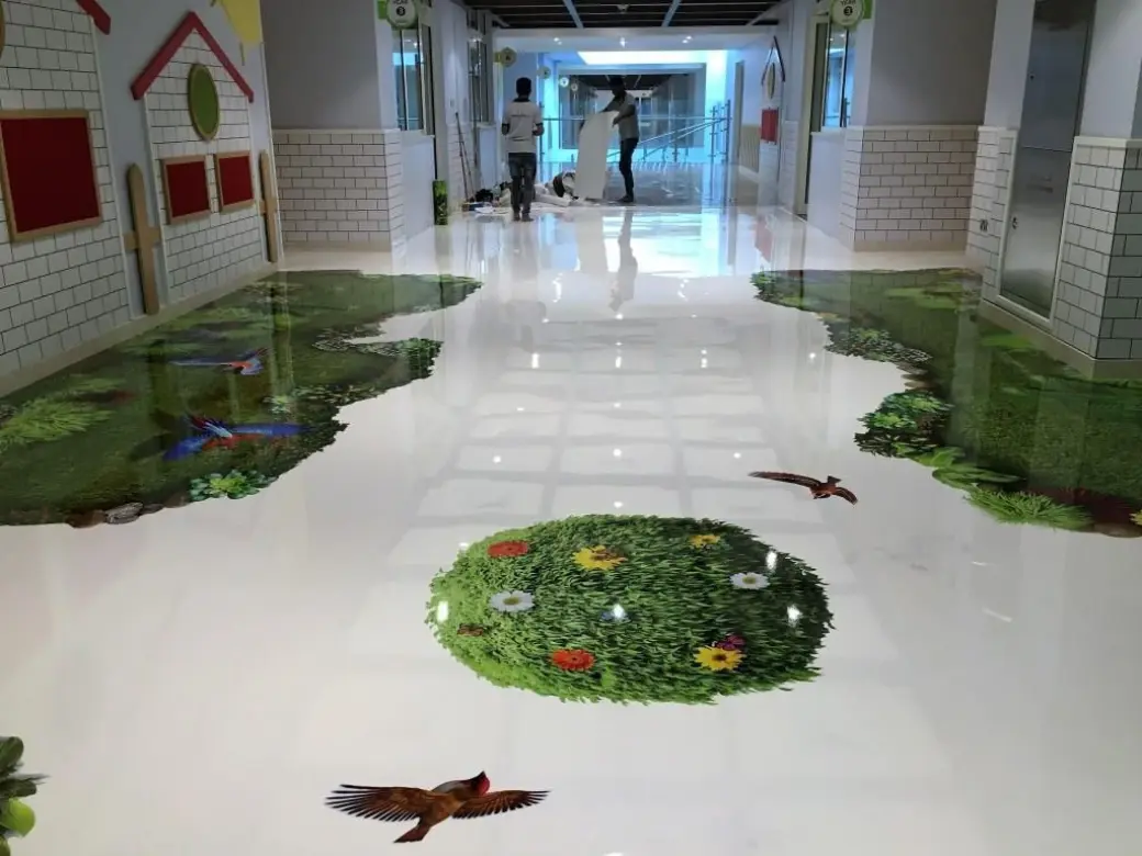 decorative flooring service in Bangladesh