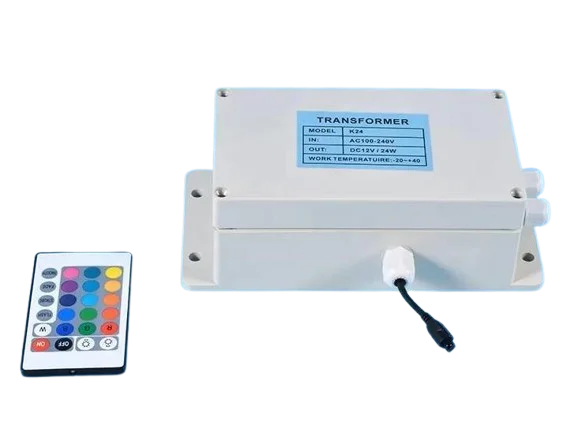 Water decent control with power supply 60w, remote controller DC12v