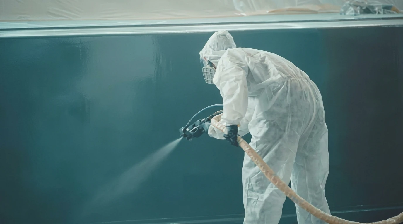 Polyurea paint spray by Fountech